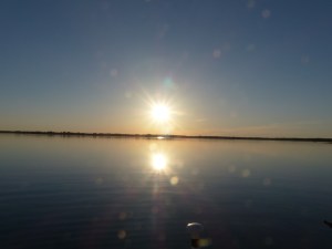 Die erste weiße Nacht.