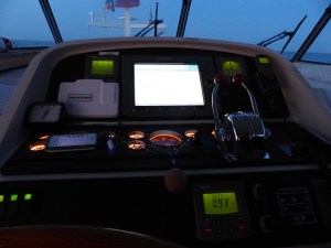 Nachtfahrt. Mal ganz entspannt und warm.